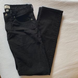Black J crew 484 slim corduroys 31/32